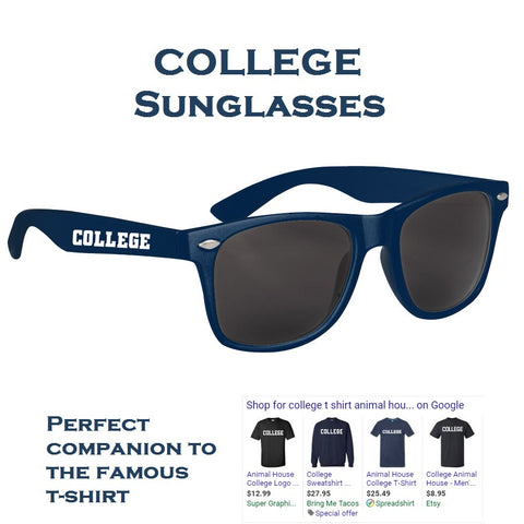 College Sunglasses 24 pc Case